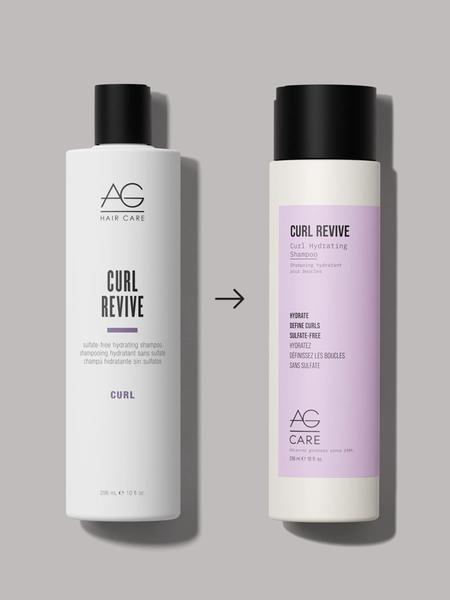 Imagem de Shampoo AG Hair Care Curl Revive, sem sulfato, Hydra 355ml