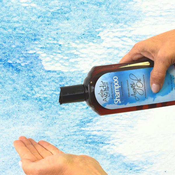 Imagem de Shampoo AGADIR Daily Volumizing 370mL com óleo de argan e panteão