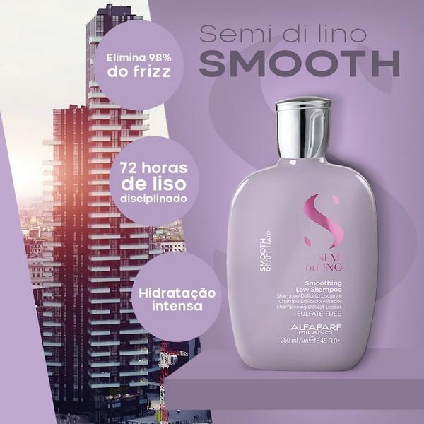 Imagem de Shampoo Alfaparf Semi di Lino Smooth Low 250ml