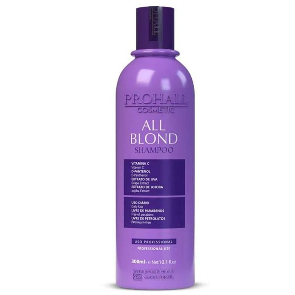 Imagem de Shampoo All Blond 300ml Prohall