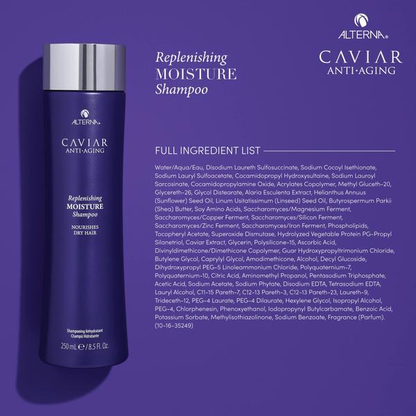 Imagem de Shampoo Alterna Haircare CAVIAR Antienvelhecimento e Hidratação Reabastecedora 250mL