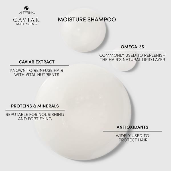 Imagem de Shampoo Alterna Haircare CAVIAR Antienvelhecimento e Hidratação Reabastecedora 250mL