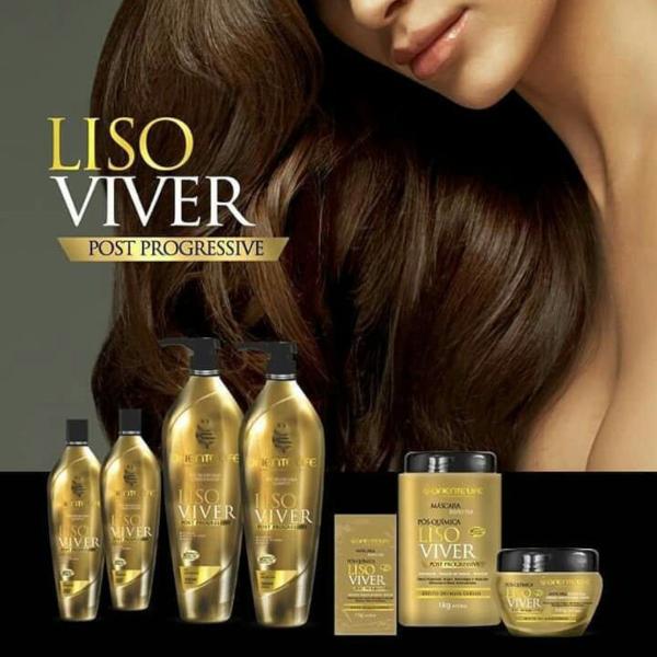 Imagem de Shampoo Anti Resíduos Liso Viver 1L Oriente Life