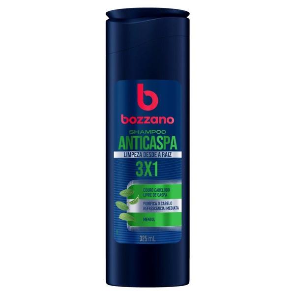 Imagem de Shampoo Anticaspa 3x1 Bozzano - 325ml