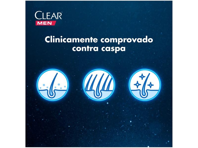 Imagem de Shampoo Anticaspa Clear Men Ice Cool Menthol 400ml