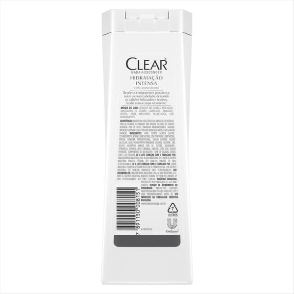 Imagem de Shampoo Anticaspa Clear Women Hidratacao Intensa 200ml