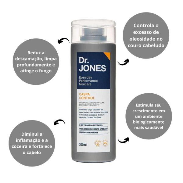 Imagem de Shampoo Anticaspa Dr. Jones Caspa Control 200Ml