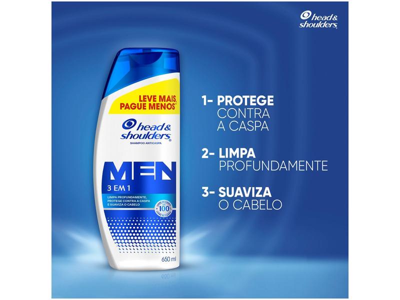 Imagem de Shampoo Anticaspa Head & Shoulders 3 em 1