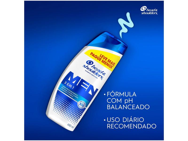 Imagem de Shampoo Anticaspa Head & Shoulders 3 em 1