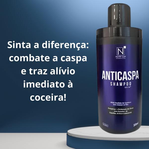 Imagem de Shampoo Anticaspa Nutry Cap + Óleo de Argan Marroquino Suave Fragrance