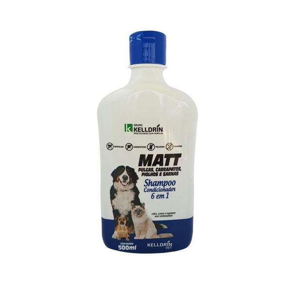 Imagem de Shampoo Antipulgas 6 em 1 - Matt