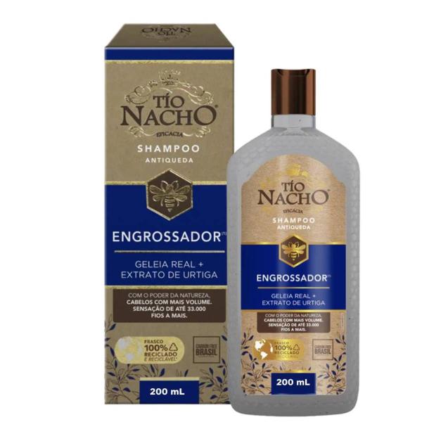 Imagem de Shampoo Antiqueda 200mL Engrossador - Tio Nacho