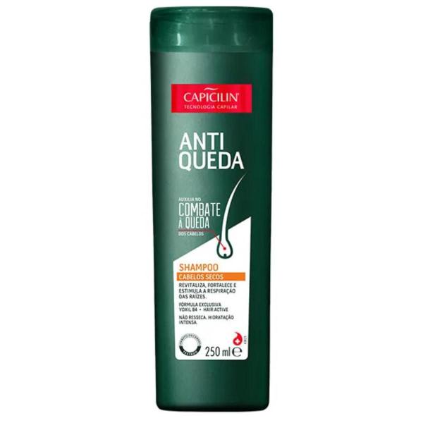 Imagem de Shampoo Antiqueda Capicilin Cabelos Secos 250ml