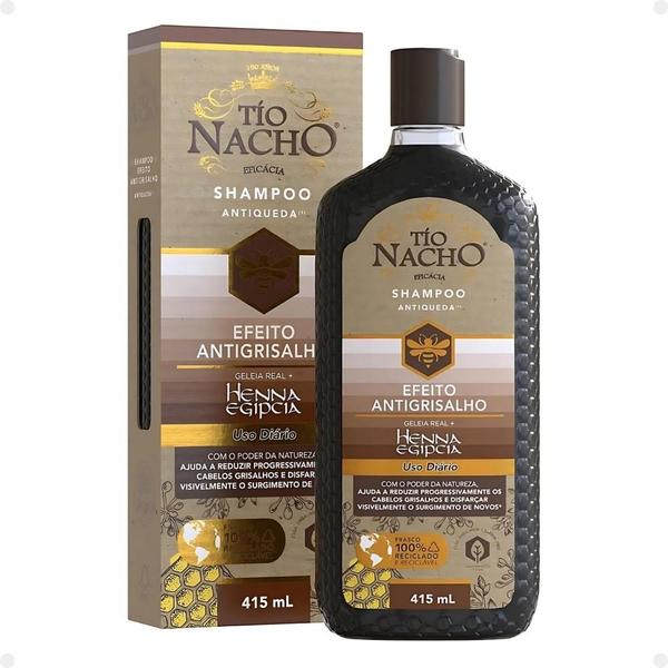 Imagem de Shampoo Antiqueda Tio Nacho Efeito Antigrisalho 415ml