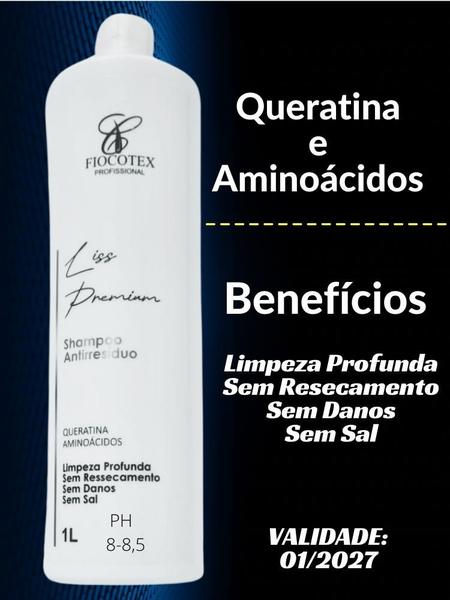 Imagem de Shampoo Antirresíduo Limpeza Profunda Fiocotex  1000ml