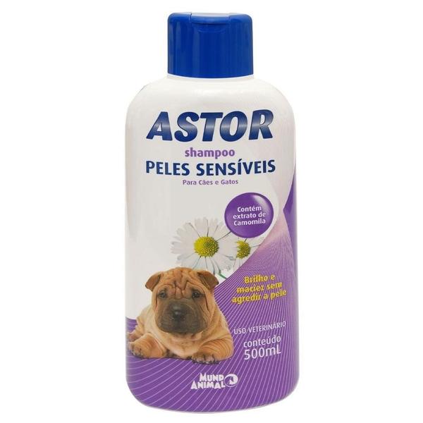 Imagem de Shampoo Astor para Cães Peles Sensiveis - 500ml