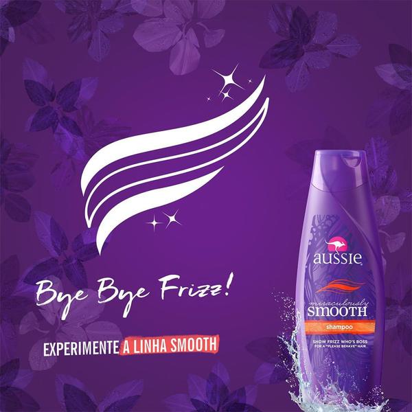 Imagem de Shampoo Aussie Bye Bye Frizz Maciez e Brilho 180ml