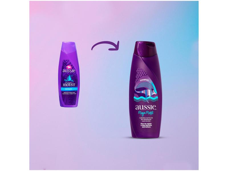 Imagem de Shampoo Aussie Mega Moist Hidratação 360ml