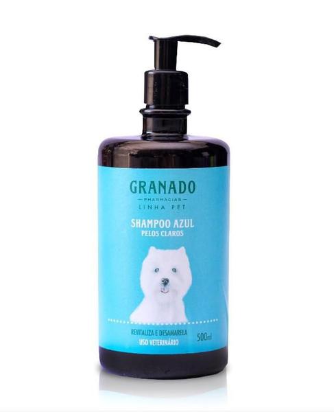 Imagem de Shampoo Azul Pet 500Ml Granado Pelos Claros