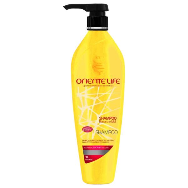 Imagem de Shampoo Banana e Mel 1L Oriente Life