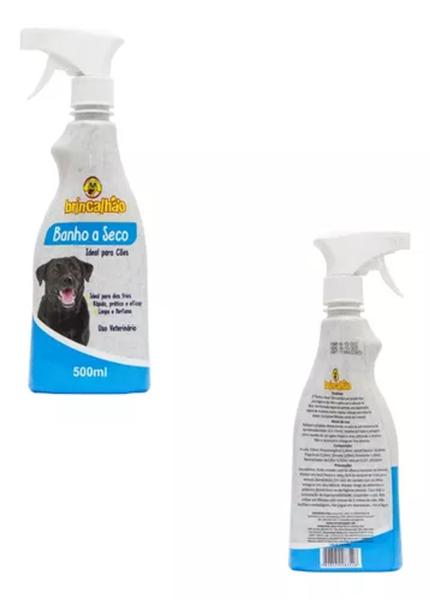 Imagem de Shampoo Banho Seco Cães Sem Enxague Pet Cachorro 500ml