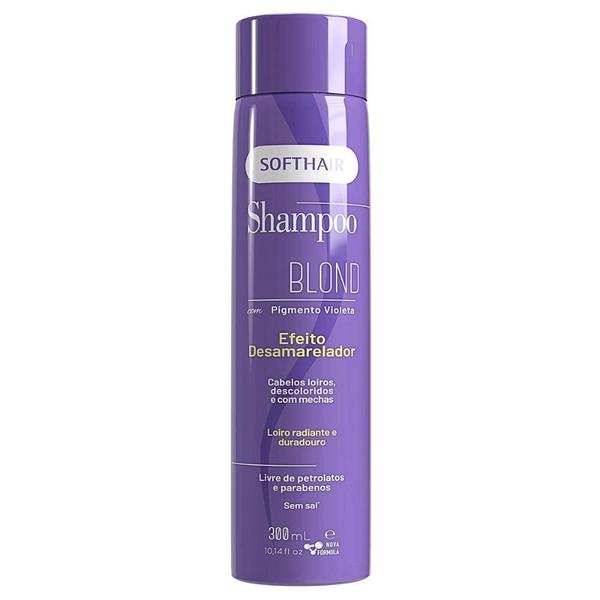 Imagem de Shampoo Blond Pigmento Violeta 300ml Softhair