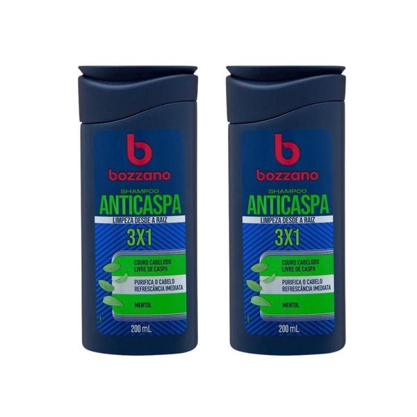 Imagem de Shampoo Bozzano Anticaspa 200Ml - Kit Com 2Un