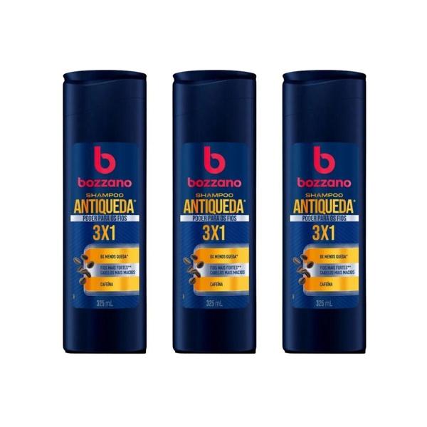 Imagem de Shampoo Bozzano Antiqueda 325Ml - Kit Com 3Un