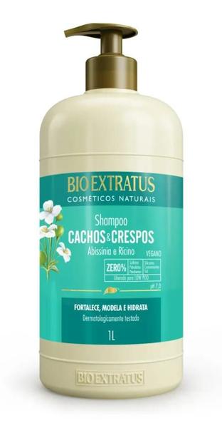 Imagem de Shampoo cachos e crespos  bio extratus 1l