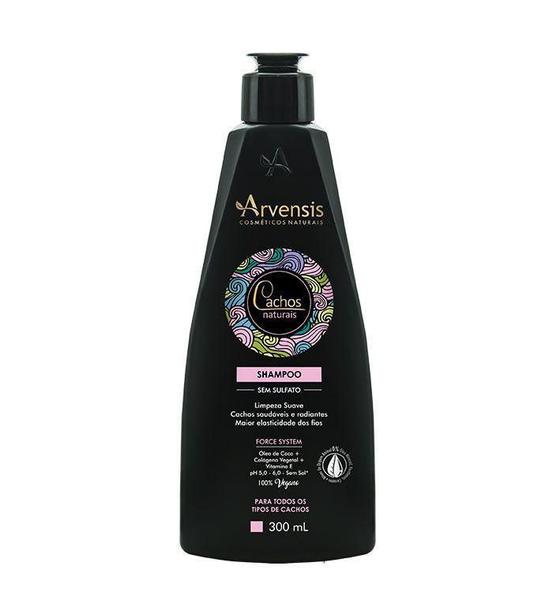 Imagem de Shampoo Cachos Naturais Arvensis Sem Sulfato 300Ml