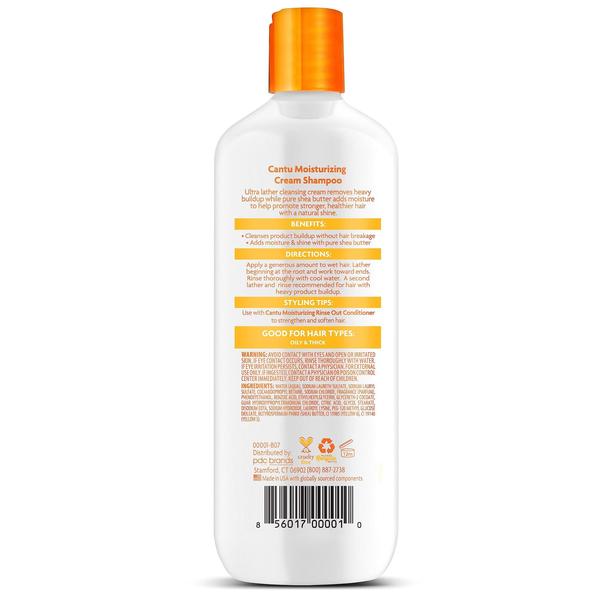 Imagem de Shampoo Cantu Creme Hidratante com Manteiga de Karité 400mL