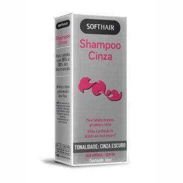 Imagem de Shampoo Cinza Escuro Soft Hair 60ml