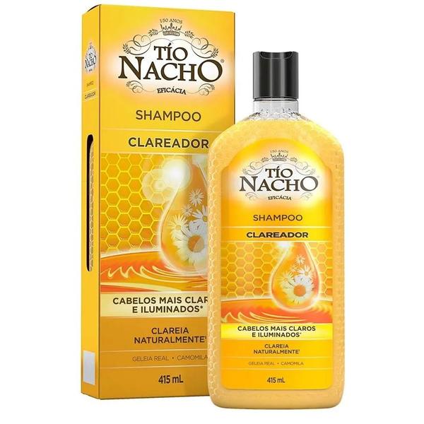 Imagem de Shampoo Clareador Geléia Real + Camomila 415ml- Tio Nacho