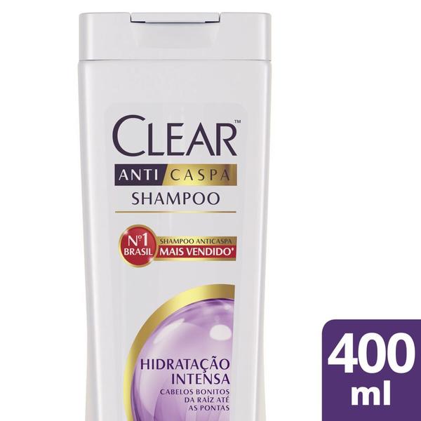 Imagem de Shampoo Clear Anticaspa Hidratação Intensa 400ml