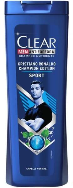 Imagem de Shampoo Clear Clear Men Shampoo Antiforfora Cristiano Ronaldo Champion Edition Sport 3 x 400 ml