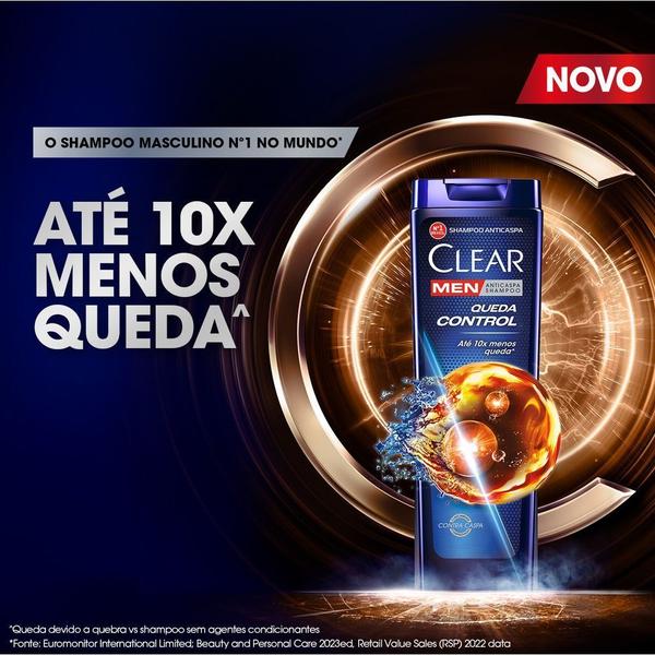 Imagem de Shampoo Clear Men Anticaspa Queda Control 400ml