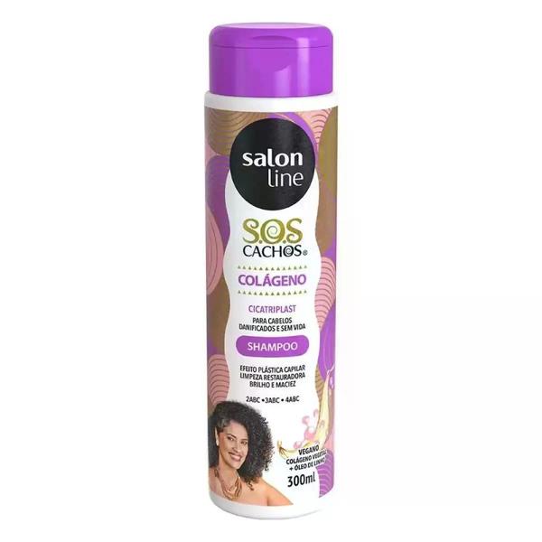 Imagem de Shampoo Colágeno Sos Salon Line 300Ml