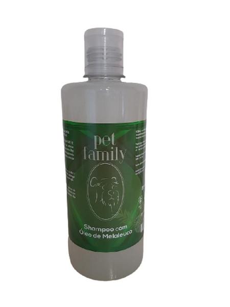 Imagem de Shampoo com Óleo Melaleuca Pet Family 500 ml