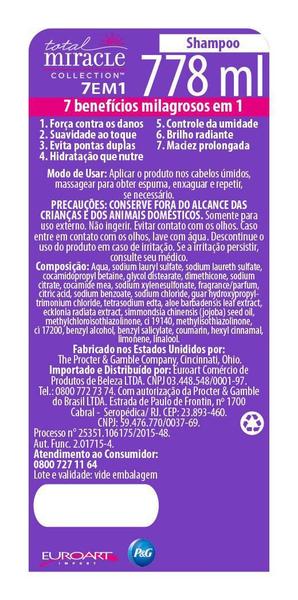 Imagem de Shampoo + Condicionador Aussie 7N1 Total Miracle 778 Ml- Kit