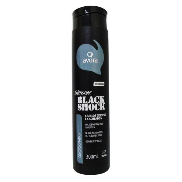 Imagem de Shampoo + Condicionador Avora Splendore Black Shock 300Ml