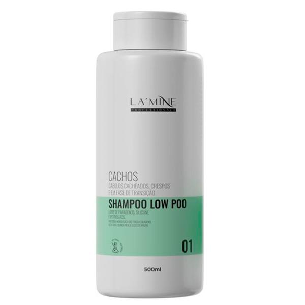 Imagem de Shampoo + Condicionador Cachos Cabelo Cacheado Lamine 500ml