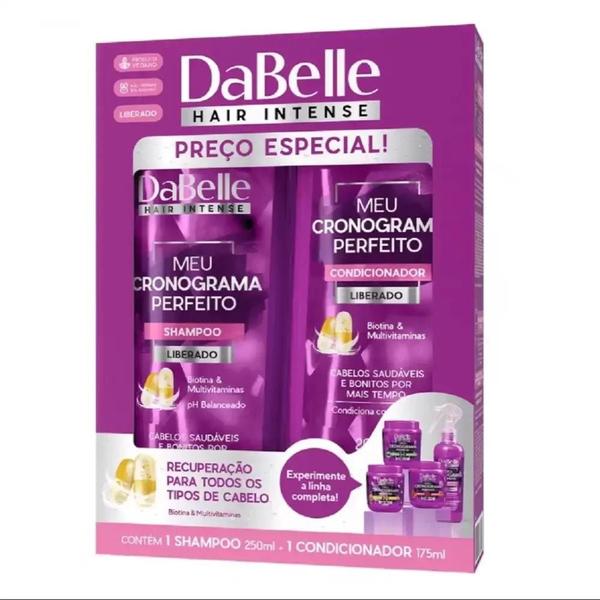 Imagem de Shampoo + Condicionador Meu Cronograma Perfeito Dabelle 425ML