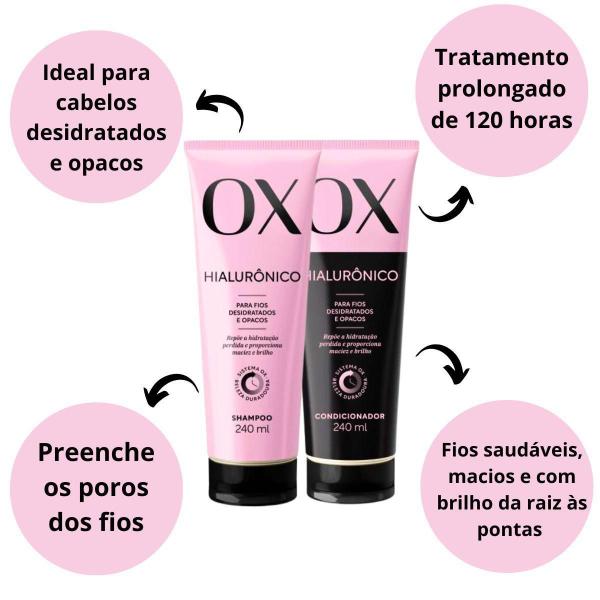 Imagem de Shampoo + Condicionador Ox Hialurônico 240Ml