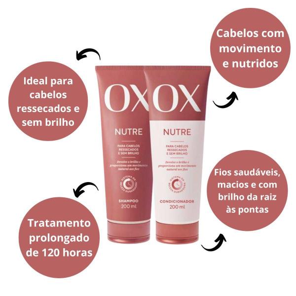 Imagem de Shampoo + Condicionador Ox Nutre 200ml