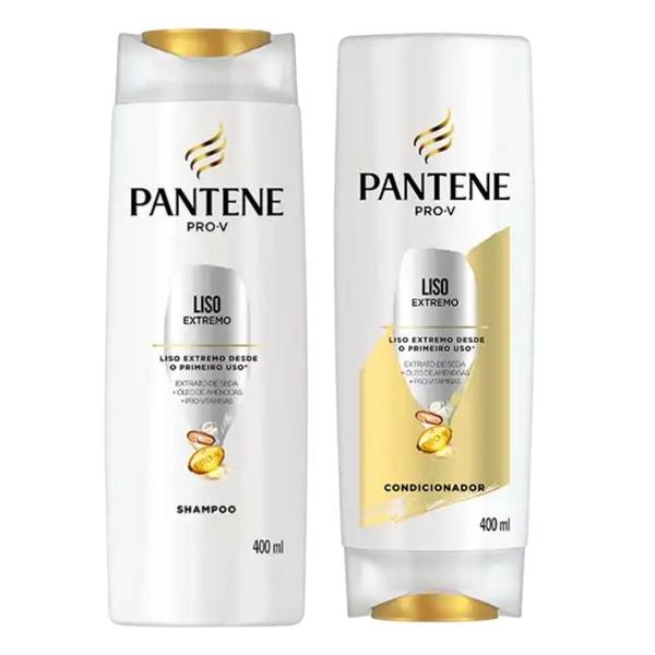 Imagem de Shampoo + Condicionador Pantene Pro-V Liso Extremo 400Ml