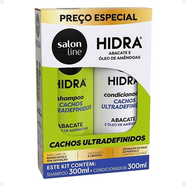 Imagem de Shampoo + Condicionador Salon Line Hidra Cachos Ultradefinidos 300ml