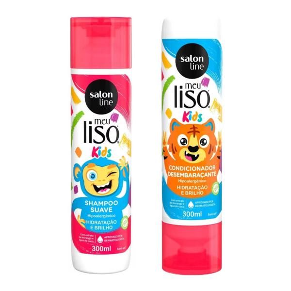 Imagem de Shampoo + Condicionador Salon Line Kids Meu Lisinho Imaginação e Diversão 300ml