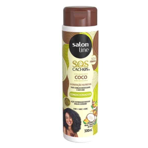 Imagem de Shampoo + Condicionador Salon Line Sos Cachos Coco