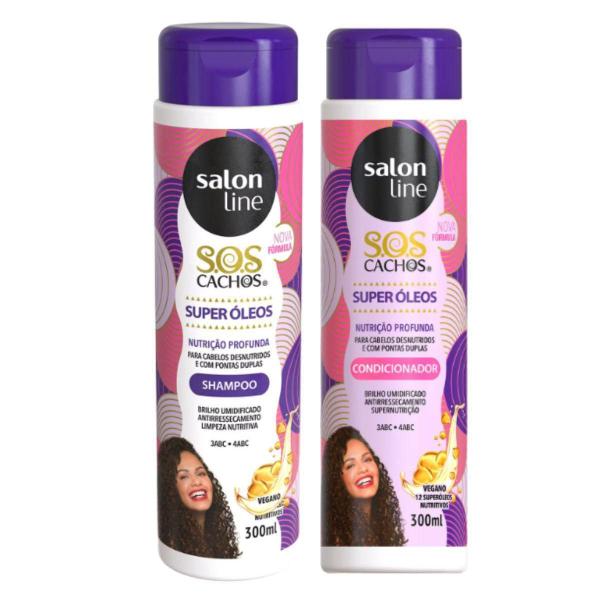 Imagem de Shampoo + Condicionador Salon Line Sos Cachos Super Óleos