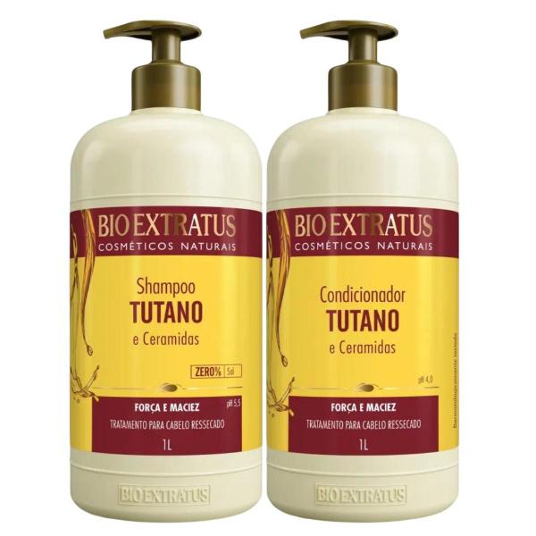 Imagem de Shampoo + Condicionador Tutano Ceramidas Bio Extratus 1Litro